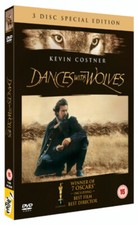 Dances With Wolves DVD (2004) Kevin Costner cert 15 3 discs Fast and FREE P & P