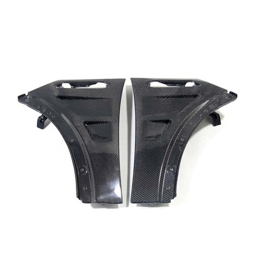 Carbon fiber vented front - carbon,