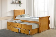 Oak Captain Guest Bed