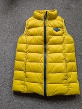 Beautiful Joules Yellow Mustard Old Golden Yellow Gillet Girls Age 9-10year 
