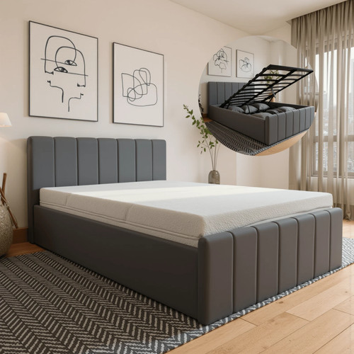 Ottoman storage bed - storage,