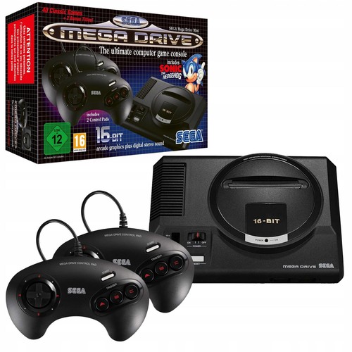 Sega mega drive mini black - drive,
