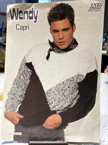 Mans geometric sweater - geometric,