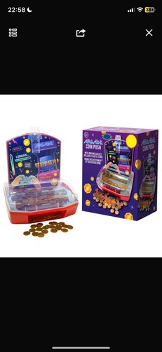 Classic arcade coin push game - arcade,