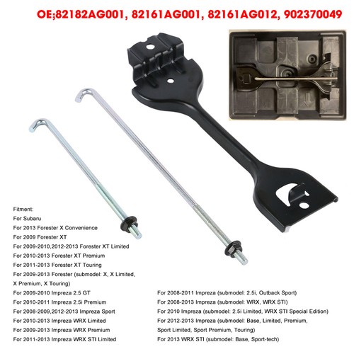 Battery tie down clamp rods - battery,