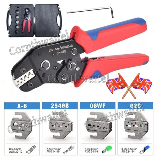 8pcs ratchet crimper - ratchet, plier