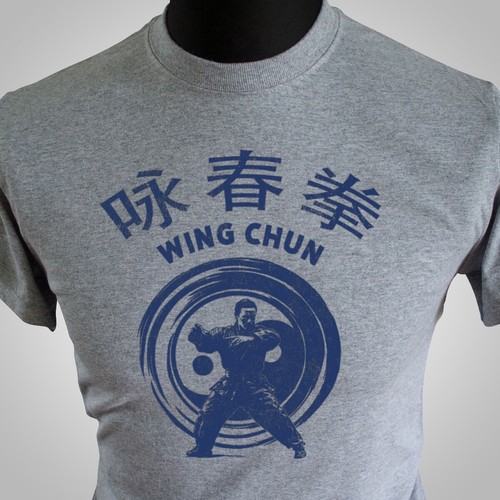 Wing chun shirt retro kung - wing,