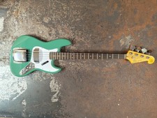 Vintage SJB62C+ SX Electric JB Bass - Vintage Green - FREEPOST