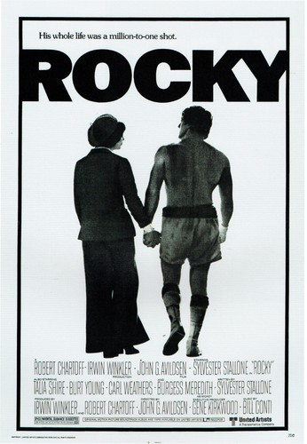 Rocky 1976 movie poster - rocky,