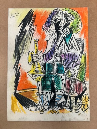Pablo picasso drawing paper - pablo, on