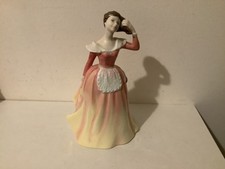 ROYAL DOULTON HN3907 “PATRICIA” FIGURINE EX CON 7.5”TALL PEGGY DAVIES 1997
