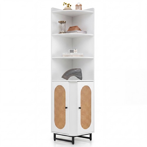 Rattan corner cabinet 172 - rattan,