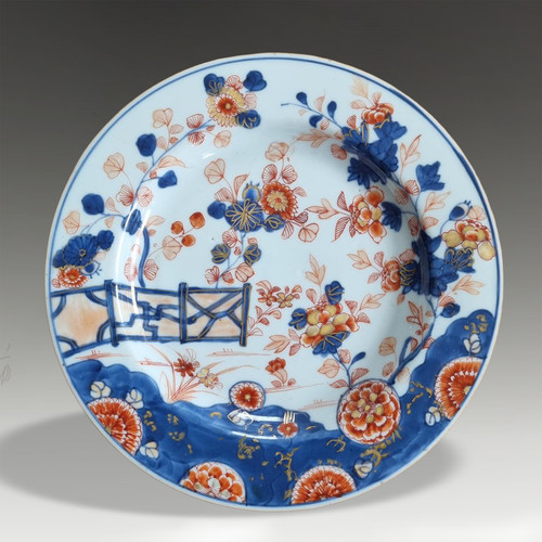 Chinese imari plate kangxi - imari,