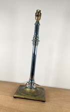 Large Vintage Chrome Table