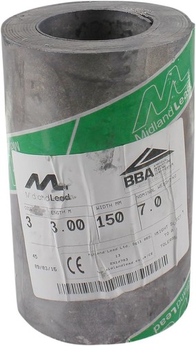 Roof lead flashing - lead, roll