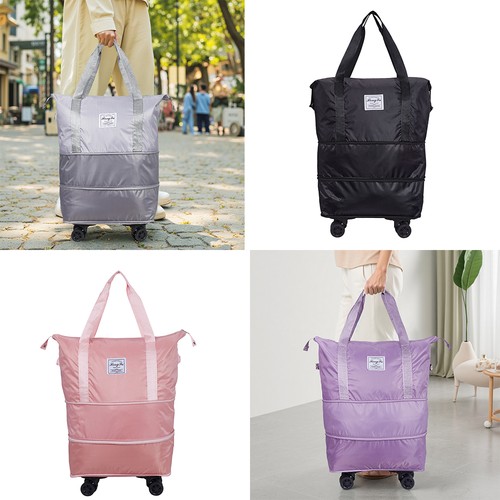 Rolling expandable duffel - &,