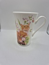 Roy Kirkham 2000 Vintage Fine Bone China Mug 'Just Cats' Design