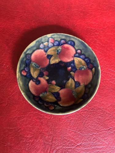 Moorcroft pomegranate saucer