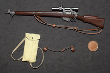 Dragon 1/6th Scale WW2/WWII British Enfield Sn!pers R!fle with Scope "Wes"