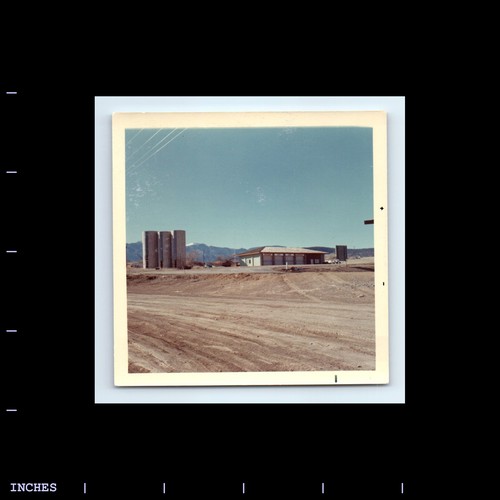 Square color photo garage - color,