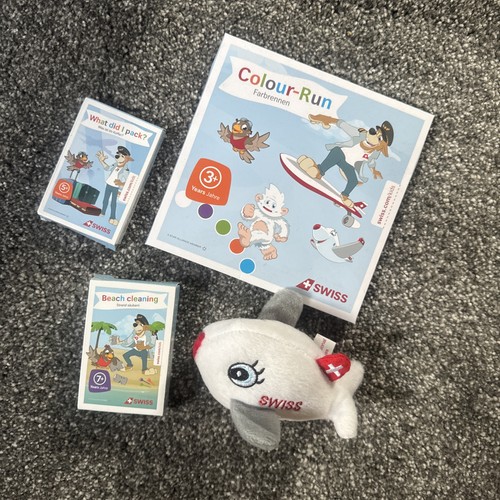 Swiss air kids bundle - swiss, card