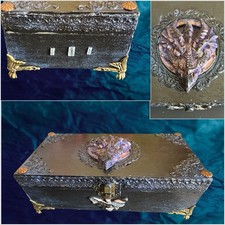 Handmade Wooden Box Dragon