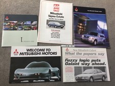 Mitsubishi leaflets,  brochures in Very Good Condition 