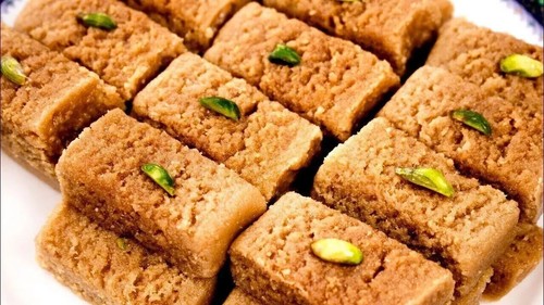 Milk cake sweet - cake, indian