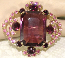 VTG GORGEOUS LARGE PURPLE