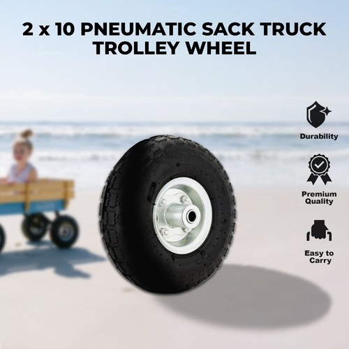 Pneumatic sack truck - x, 10"