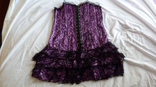 Corset Basque Lace-up, Fancy