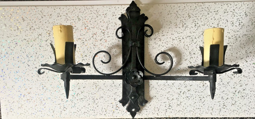 Vintage wrought iron - vintage,