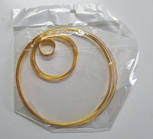 Gold coloured steel - gold, bracelet