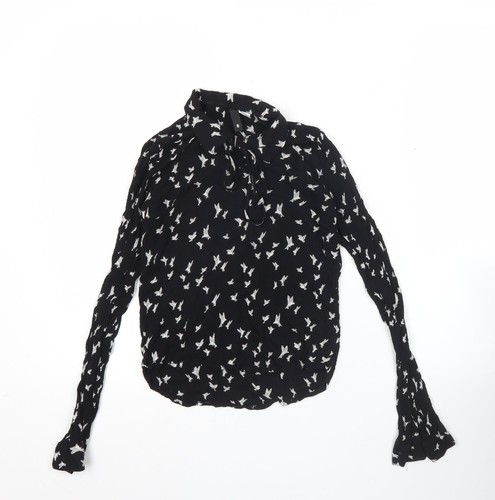 Women black bird - black,