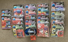 Real Robots Eaglemoss Magazine Bundle 13-36 (no 33 - Most Sealed) & Cybot Model