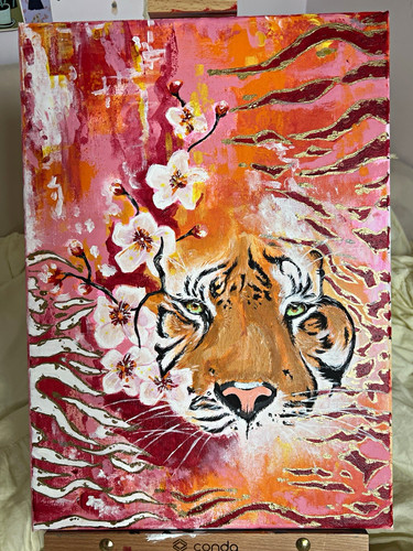 Original art piece acrylic - piece,