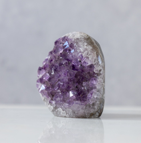 Brazilian amethyst geode - amethyst,