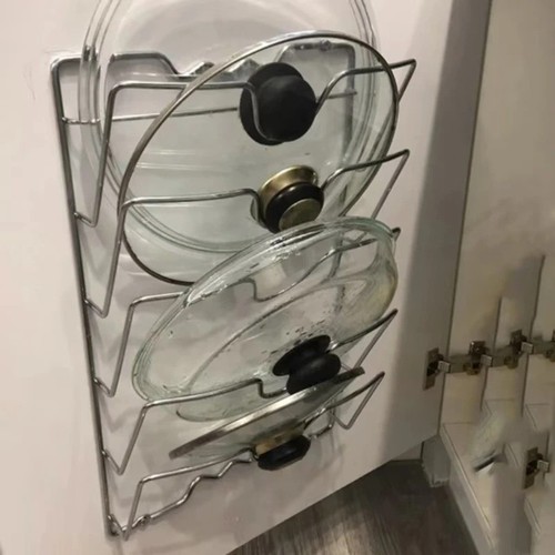 Pot lid holder storage rack - lid,
