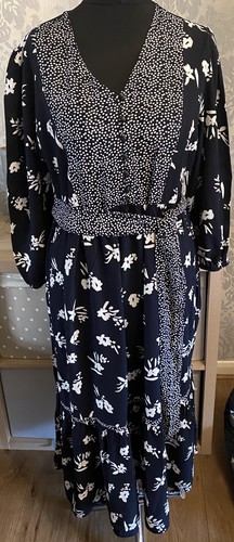 Roman black floral tiered - roman,