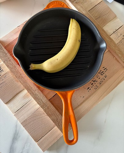 Creuset grill pan orange - le,