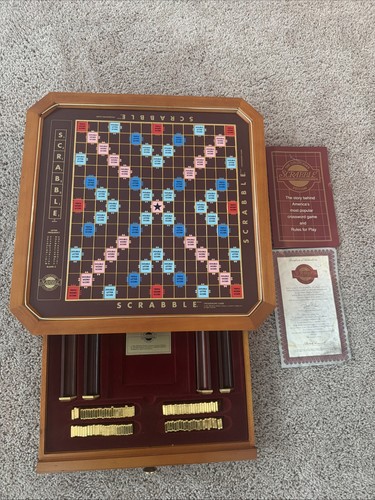 Franklin mint 1990 scrabble - franklin,