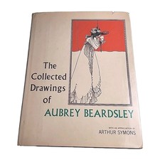 Collected Drawings Aubrey Beardsley 1967 Hardback Book