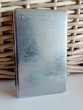 VINTAGE....CIGARETTE CASE...STAINLESS STEEL...?...CHANNEL ISLANDS...ENGLAND