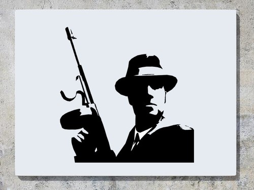 Gangster gang mafia - gang, gun