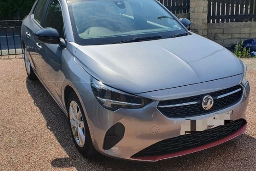 Corsa 2020 front lip - d,