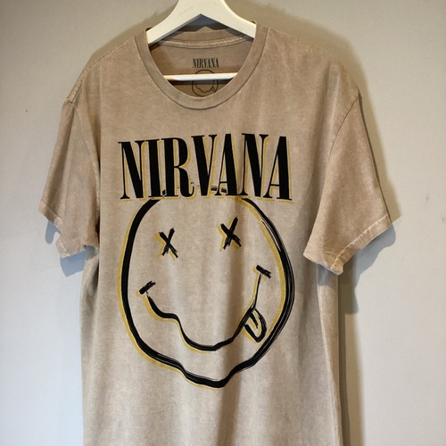 Nirvana smiley face washed - smiley,