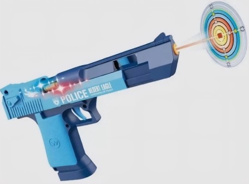Kids police pistol toy - pistol, gun