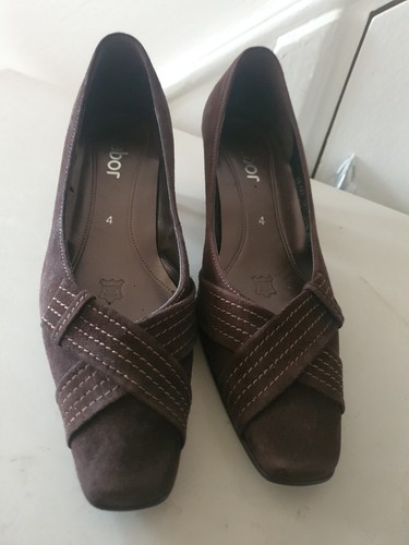 Gabor size brown leather - gabor, 4