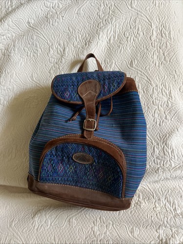 Vtg handwoven leather - leather, and