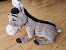 2004 Hasbro Shrek 2 - WISE CRACKIN' DONKEY - Interactive Talking Soft Plush Toy